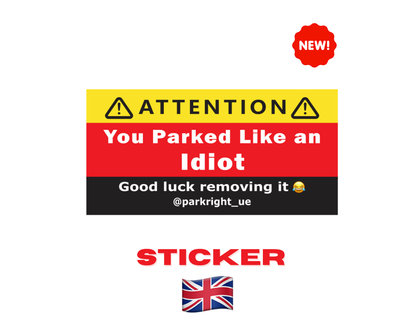 Sticker ParkRight - EN