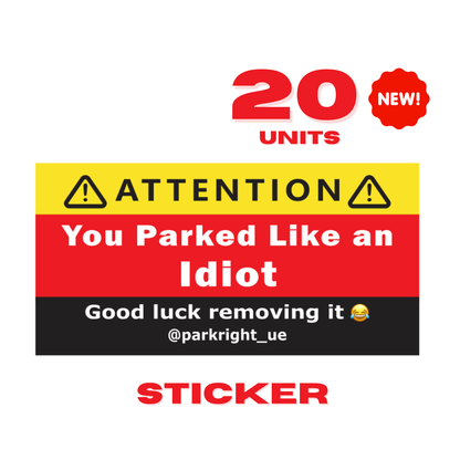 Sticker ParkRight - EN